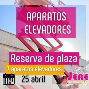 Aparatos elevadores 25 de abril