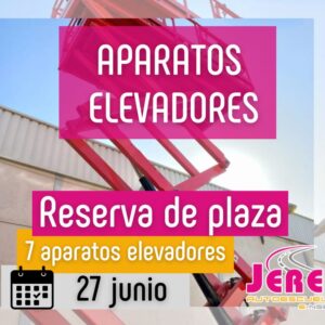 Aparatos elevadores 27 junio