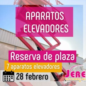 Aparatos elevadores 28 de febrero