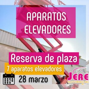 Aparatos elevadores 28 de marzo