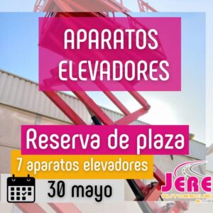 Aparatos elevadores 30 de mayo