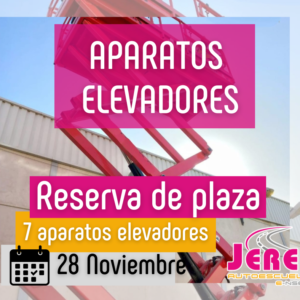 Aparatos Elevadores 28 Noviembre