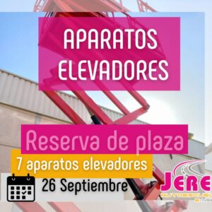 Aparatos Elevadores 26 Septiembre